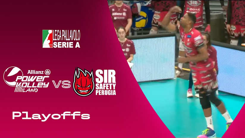 🇮🇹 | Milano vs Perugia | Highlights | SuperLega | Playoffs