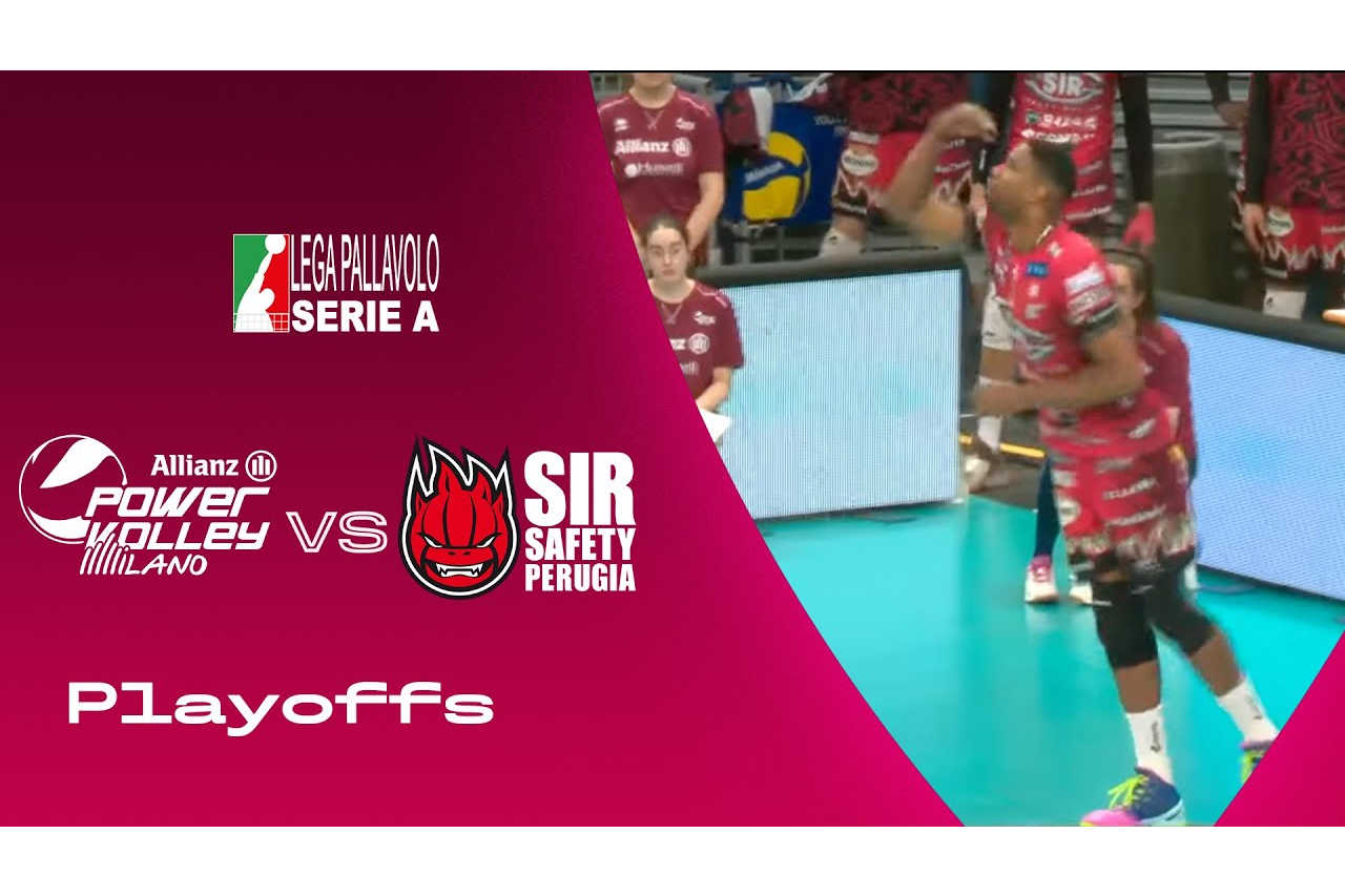 🇮🇹 | Milano vs Perugia | Highlights | SuperLega | Playoffs