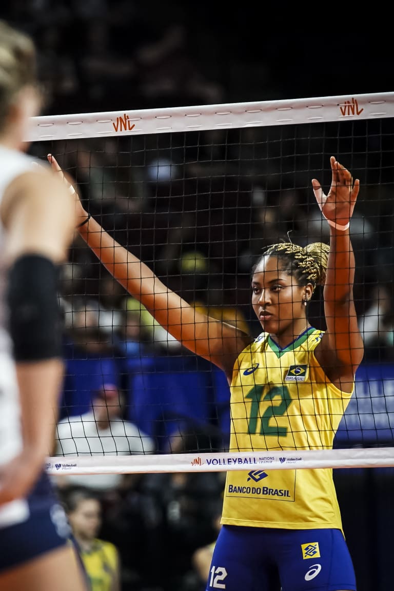 Ana Cristina ready to step up for Brazil at VNL 2023