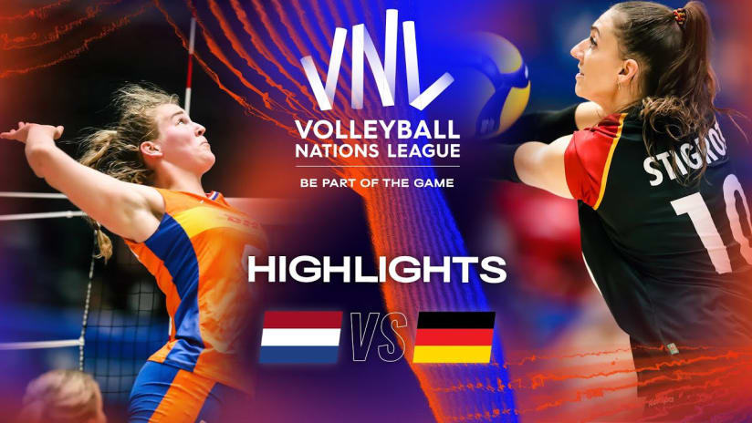 🇩🇪 GER vs. 🇳🇱 NED - Highlights Week 1 | Women's VNL 2023